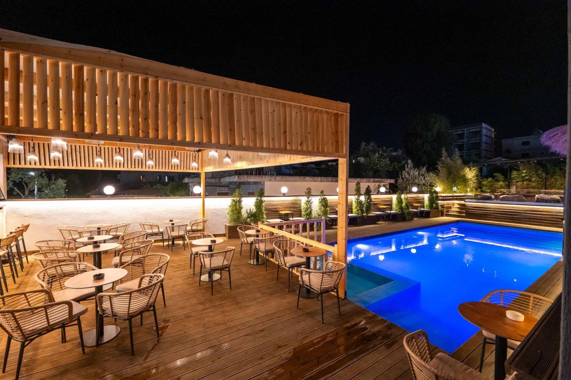 Hotel Piramida Ksamil Exterior foto
