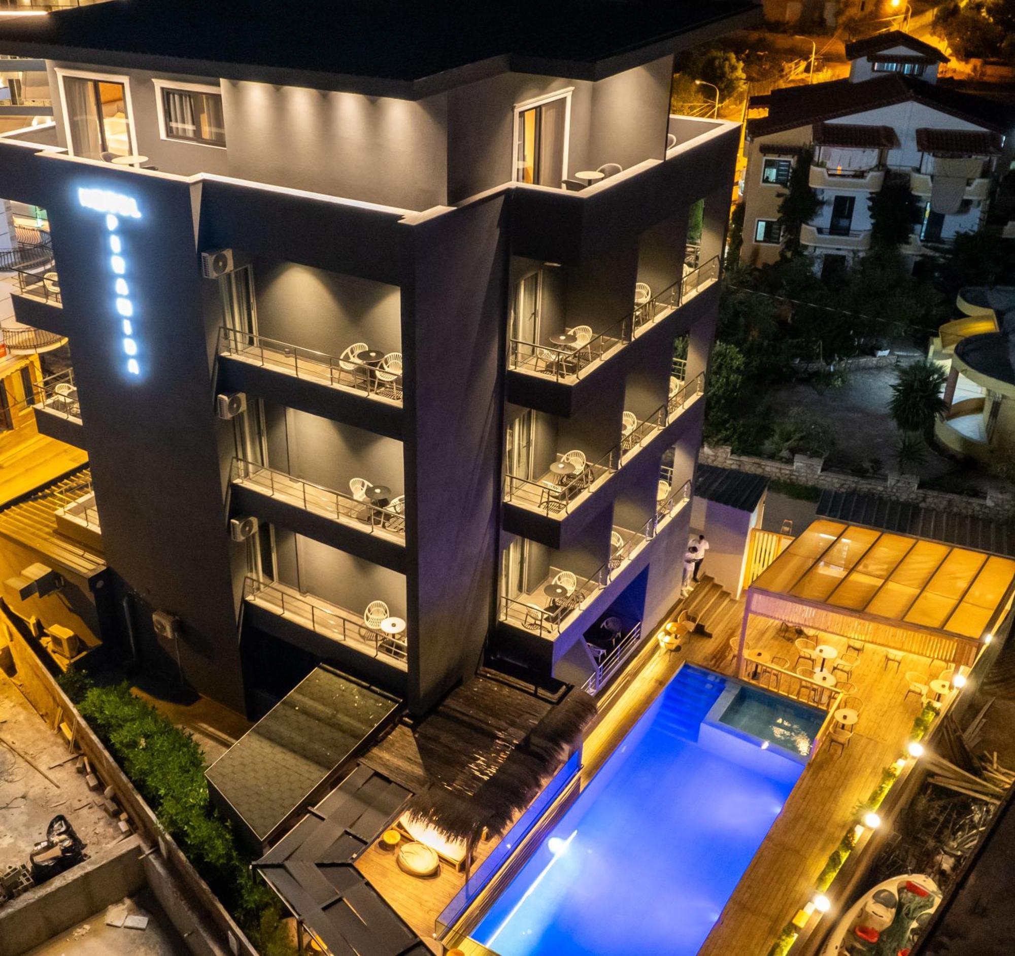 Hotel Piramida Ksamil Exterior foto